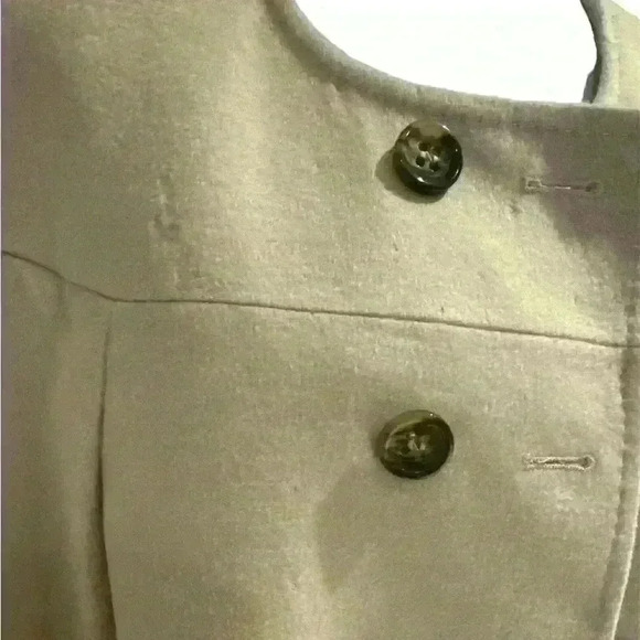 BCBGMAXAZRIA Womens Double Breasted Wool Coat 3/4 Sleeve Size medium - Picture 5 of 5